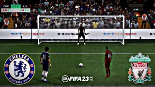 FIFA 23  Chelsea vs Liverpool  Premier League  Abba Penalties [upl. by Boonie155]