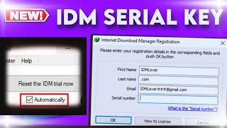 How to activate idm for lifetime for free  Activate idm without serial key Never Skill [upl. by Codd806]