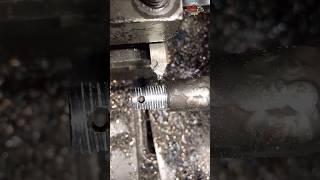 Tie rod ball Threads repair lathe damage threads shorts [upl. by Elicul]