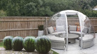 Hypedome vs Competitors Dome The Ultimate Watermelon Durability Test [upl. by Ativ]