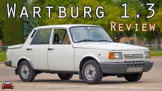 1990 Wartburg 13 Review  The East German Car Youve Never Heard Of [upl. by Inahs740]