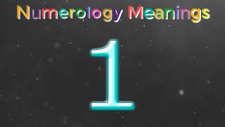 1 numerology  numerology 1 meaning  Learn the Numerology meaning of the number 1 [upl. by Swehttam]