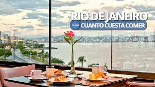 CUANTO CUESTA COMER EN RIO DE JANEIRO 2019 Precios de Restaurantes ¿ES CARO O NO [upl. by Eirrehc]