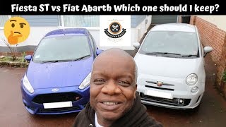 Fiesta ST vs Abarth 500 which one should I keep [upl. by Miharba721]