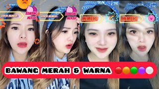 KOMPILASI VIDEO TIKTOK RERE  Bawang Merah amp Warna 🔴🟠🟢🟣⚪️  Regitamasri [upl. by Naejeillib]