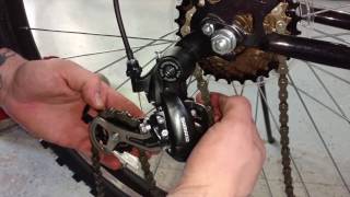 Rear Derailleur Replacement [upl. by Retsbew]