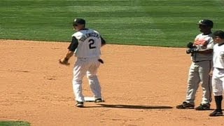 Tulowitzki catches liner nets an unassisted triple play [upl. by Ijnek]