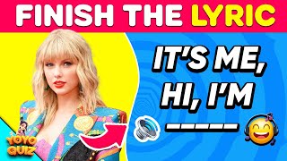 Finish the Lyrics of TikTok Most Popular songs  Viral Tiktok Songs Of 20222023 [upl. by Atiugram]