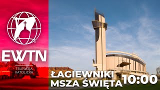 NA ŻYWO  Msza Święta z Łagiewnik  20 Rocznica zawierzenia świata Miłosierdziu Bożemu EWTN Polska [upl. by Arbuckle416]