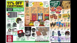 Menards 11 OFF Everything Sales Ad Flyer 0525202306042023Week 15 [upl. by Pisarik64]