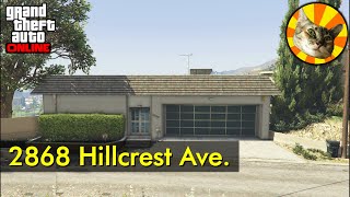 2868 Hillcrest Avenue  house tour  GTA Online [upl. by Rog988]