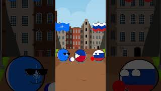 Russia and NATO allies countryballs russia nato india indonesia korea taiwan japan eu [upl. by Nosredna83]