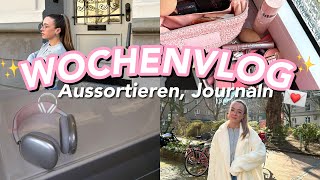 AUSSORTIEREN JOURNALN ME TIME  Wochenvlog  Hannah Theresa [upl. by Zephaniah480]