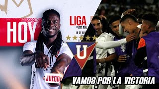 SE CIERRA DE LA FECHA N°8 Liga de Quito vs Delfin  EL ASISTENTE TÉCNICO Adrián Gabbarini HABLÓ [upl. by Farr61]