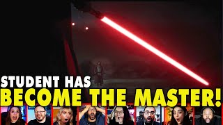 Reactors Reaction To The Darth Vader Obi Wan Showdown On Obi Wan Kenobi Episode 3  Mixed Reactions [upl. by Leonsis]