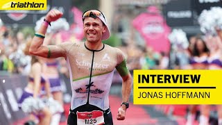 Jonas Hoffmann quotDer Lauf war megaquot  Ironman Frankfurt 2024 [upl. by Nospmas]