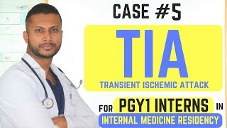 TIA Transient Ischemic Attack  Internal Medicine Residency Series [upl. by Crandell130]