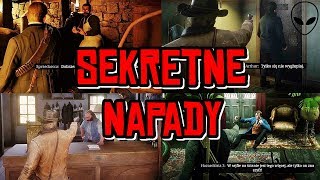 4 SEKRETNE NAPADY💰RED DEAD REDEMPTION 2 [upl. by Etnaid812]