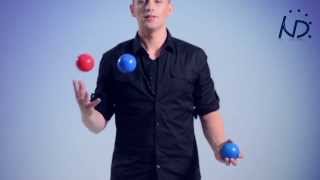 Juggling Tutorial  3 Ball Reverse Cascade [upl. by Fiden360]