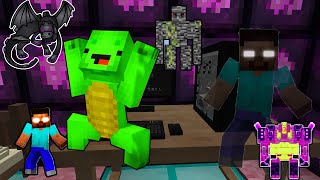 Maizen Pranked Aphmay by PHOTO CAMERA in Minecraft  JJ and Mikey [upl. by Marie]