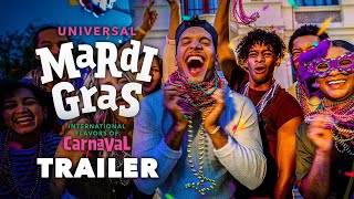 Universal Mardi Gras International Flavors of Carnaval  Trailer [upl. by Rednas]