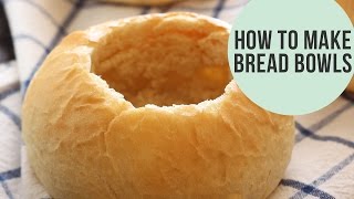 How to Make Homemade Bread Bowls [upl. by Esinad946]