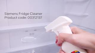 Intelligent cleaning with the Siemens Fridge Cleaner [upl. by Tiffy356]