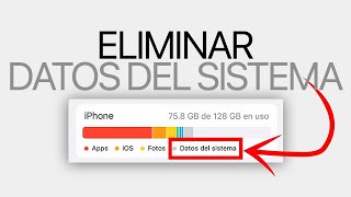 Como Eliminar Datos del Sistema iPhone y Liberar Espacio [upl. by Meuser]