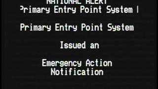 National Emergency Alert System Test November 9 2011 [upl. by Hurff]