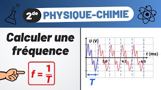 Comment calculer la FRÉQUENCE dun signal   Physique  Seconde [upl. by Kristianson]