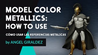 🇺🇸🇬🇧🇪🇸 How to use NEW MODEL COLOR METALLICS  Cómo usar NUEVOS METALICOS MODEL COLOR ⚙️✨🖌️ [upl. by Noside]