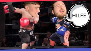 SCHÜLER 16 schlägt einen Mann KO 🥊 Rematch 2 [upl. by Cornelle]