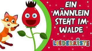 Ein Männlein steht im Walde  Kinderlieder zum Mitsingen  Liederkiste [upl. by Orfield]