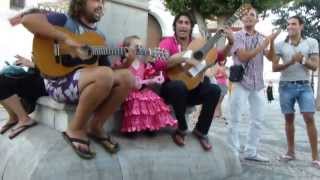 Música FlamencaCiganos  GRANADA  ESPANHA  Mirador de San Nicolás [upl. by Ahsirak]