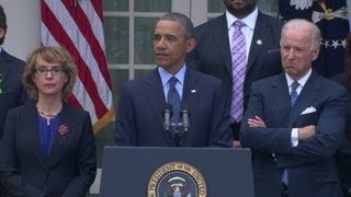 Raw video Obama on Senate rejecting gun measure [upl. by Muhcon]