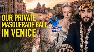 VENICE Private Masquerade Ball MOVE TO ITALY [upl. by Jorin]