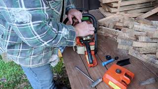 My First Chainsaw  Stihl 029 [upl. by Anyahs]