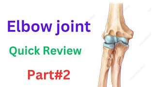 Elbow joint Hypomobility Part2 Elbow joint pathologies [upl. by Airrotal]