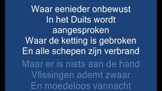 Blof Hier aan de kust Lyrics [upl. by Siroval]