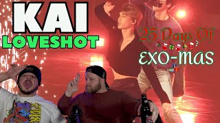 EXO KAI  Love Shot Fancam REACTION  25 Days Of EXOMAS [upl. by Anola]