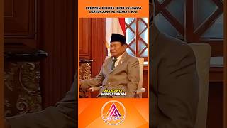 JENDRAL PRABOWO TEPATI JANJINYA BERTEMU PRESIDEN FILIPINA videoviral shortvideo tni fyp [upl. by Nosde]