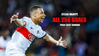 Kylian Mbappé All 256 Goals for PSG [upl. by Lionello]