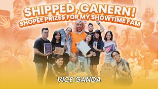 Shipped Ganern Shopee Prizes for my Showtime Fam  VICE GANDA [upl. by Drooff]