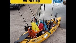 Rigging a kayak for fishing [upl. by Porte]