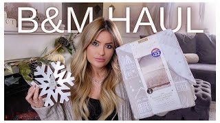 BampM CHRISTMAS HAUL amp SHOP WITH ME ❄️  SAVE MONEY WITH COUPERT 💰 [upl. by Theona]