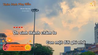 Karaoke THÂN SINH PHỤ MẪU  BÌN x JIN TUẤN NAMGuitar Solo Beat Muối Music  Tháng Năm [upl. by Ecnerrat]