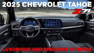 2025 Chevrolet Tahoe Z71 Interior Review [upl. by Nyrat623]