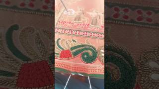 Hand work design embroidery saree fashion [upl. by Errick]