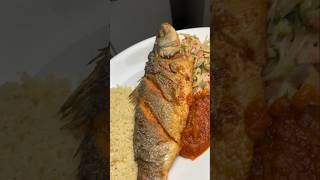 Attieke poisson frit 🇨🇮 attieke poisson cotedivoire africanfood ivoire ivoirienne recette [upl. by Hsemar]