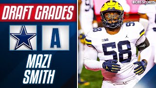 Cowboys Draft POWERFUL PASSRUSHER in Mazi Smith with No 26 Pick  2023 NFL Draft [upl. by Alcott]